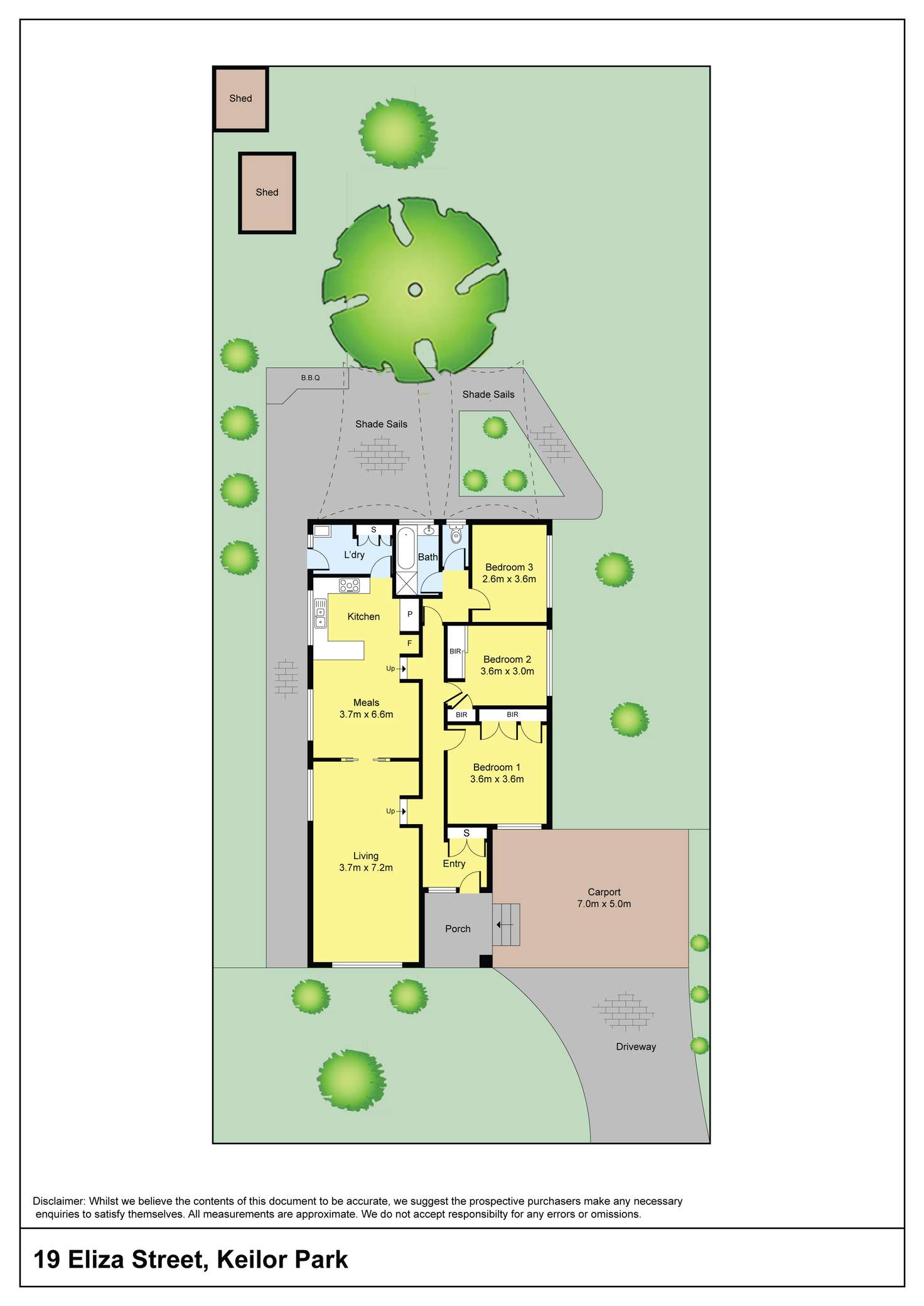 Floorplan of Homely house listing, 19 Eliza Street, Keilor Park VIC 3042