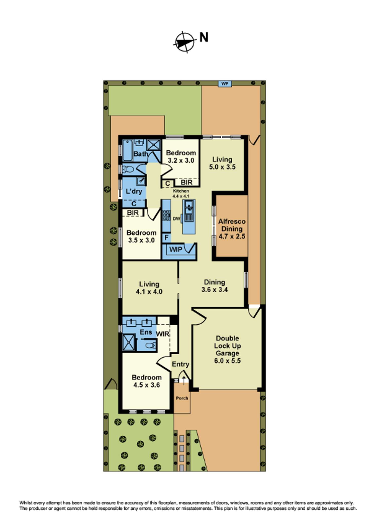 Floorplan of Homely house listing, 10 Manoora Terrace, Point Cook VIC 3030