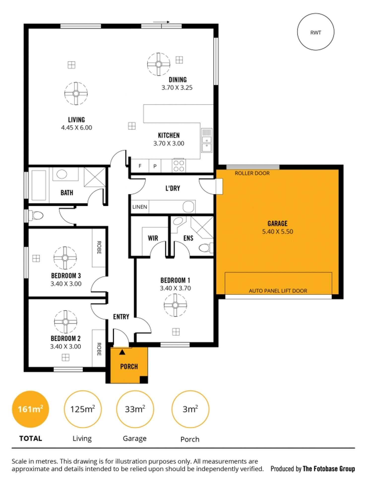 Floorplan of Homely house listing, 1/23 Reynolds Avenue, Dernancourt SA 5075