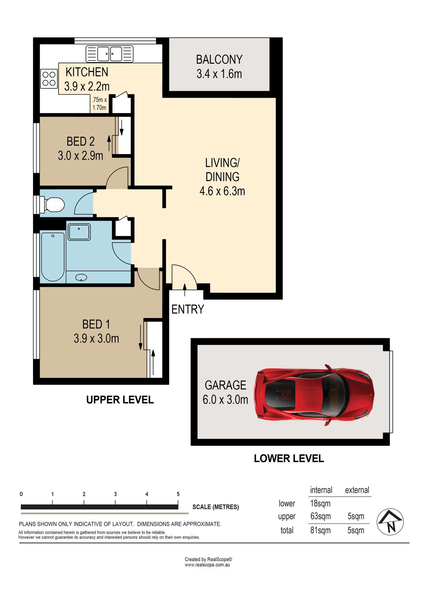 Floorplan of Homely apartment listing, 11/34 Ascog Terrace, Toowong QLD 4066