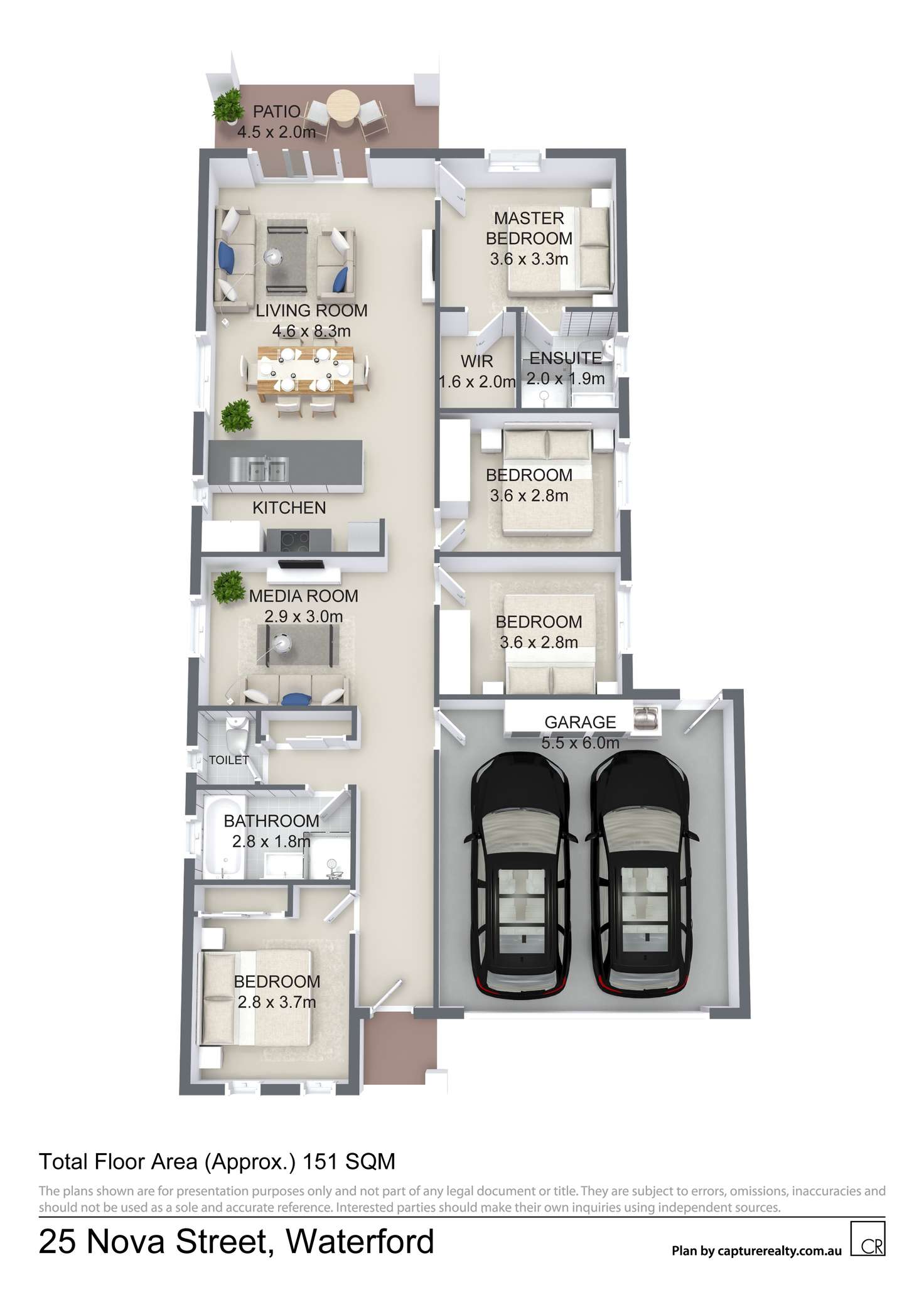 Floorplan of Homely house listing, 25 Nova Street, Waterford QLD 4133