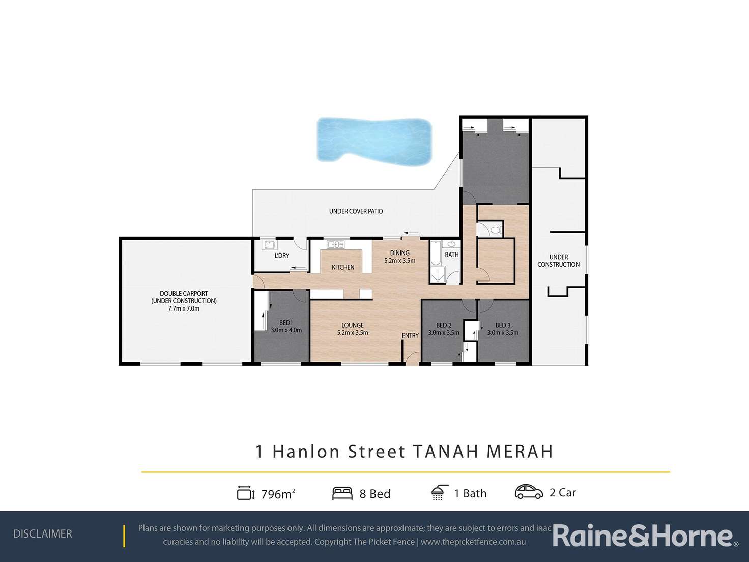 Floorplan of Homely house listing, 1 Hanlon Street, Tanah Merah QLD 4128