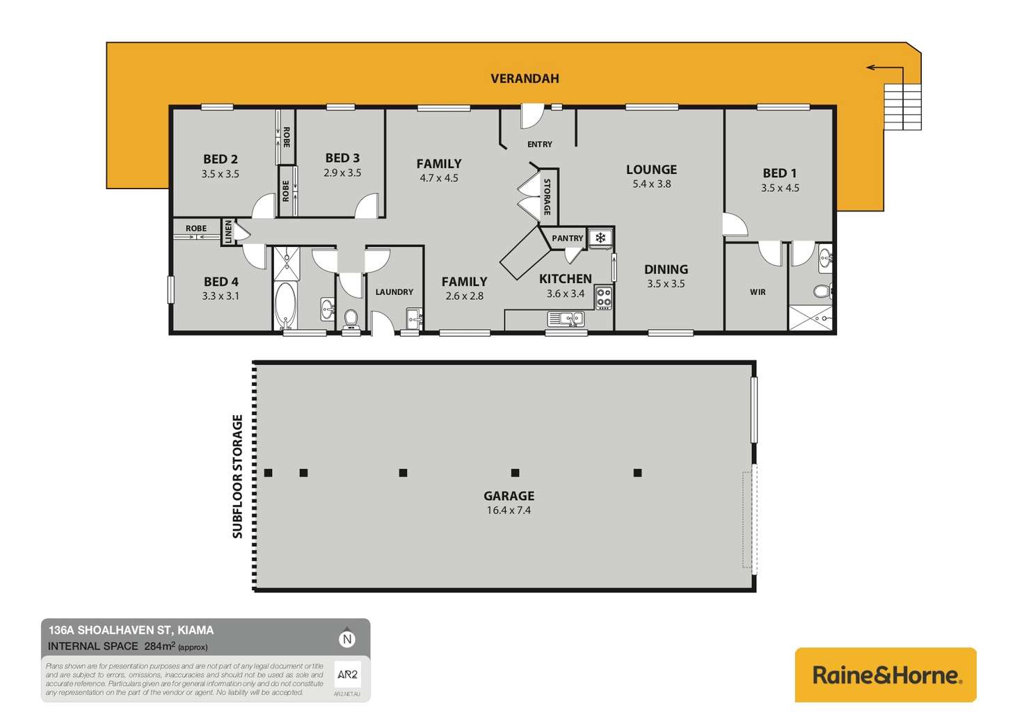 Floorplan of Homely house listing, 136a Shoalhaven Street, Kiama NSW 2533