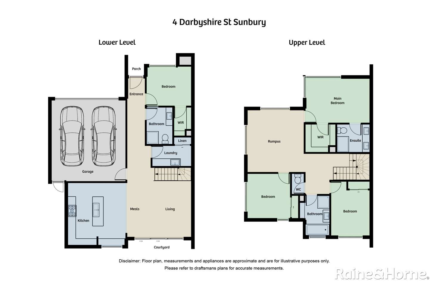 Floorplan of Homely house listing, 4 Darbyshire Street, Sunbury VIC 3429