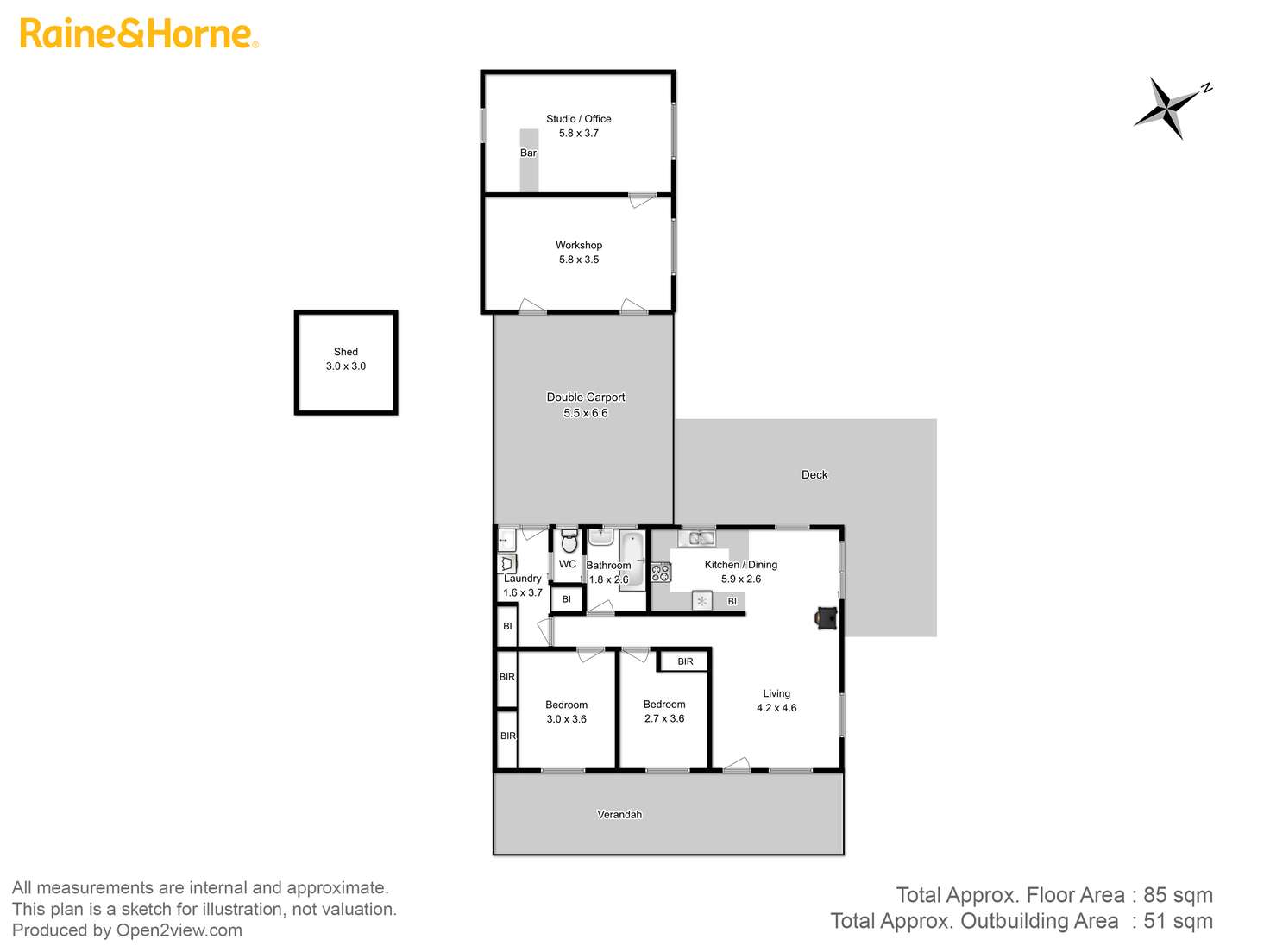 Floorplan of Homely house listing, 4 Inkerman Street, Triabunna TAS 7190