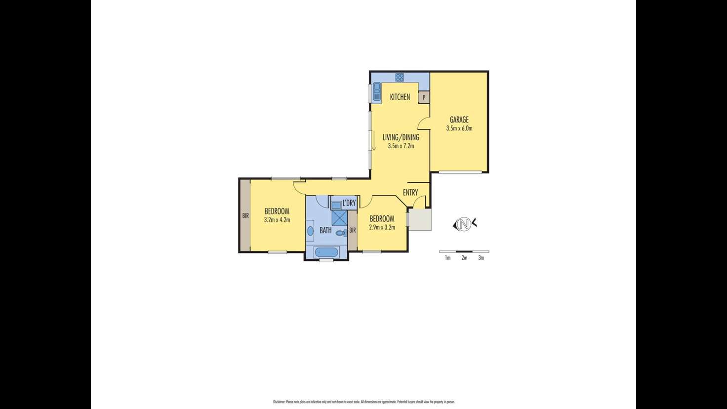 Floorplan of Homely unit listing, 2/53 Riverside Avenue, Avondale Heights VIC 3034