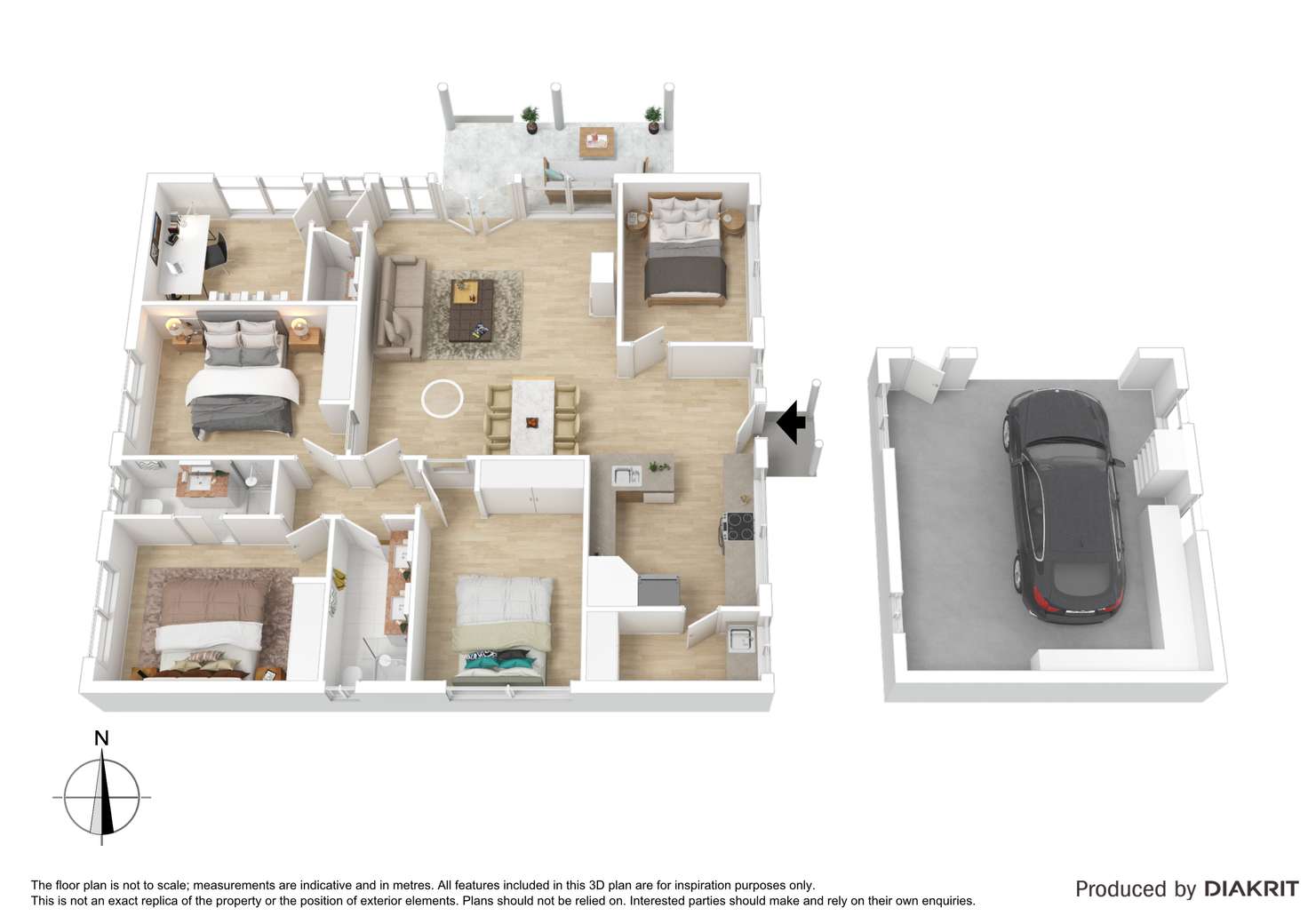 Floorplan of Homely house listing, 26 Spruce Drive, Hastings VIC 3915