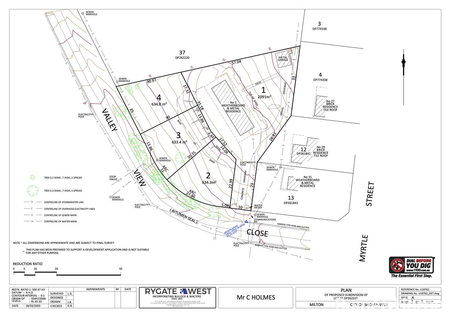 Floorplan of Homely residentialLand listing, LOT 4, 1 Valley View Close, Milton NSW 2538