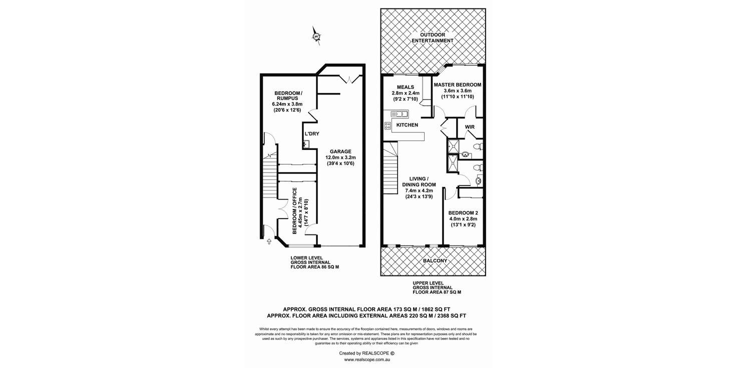 Floorplan of Homely townhouse listing, 3/30 Rennie Street, Indooroopilly QLD 4068
