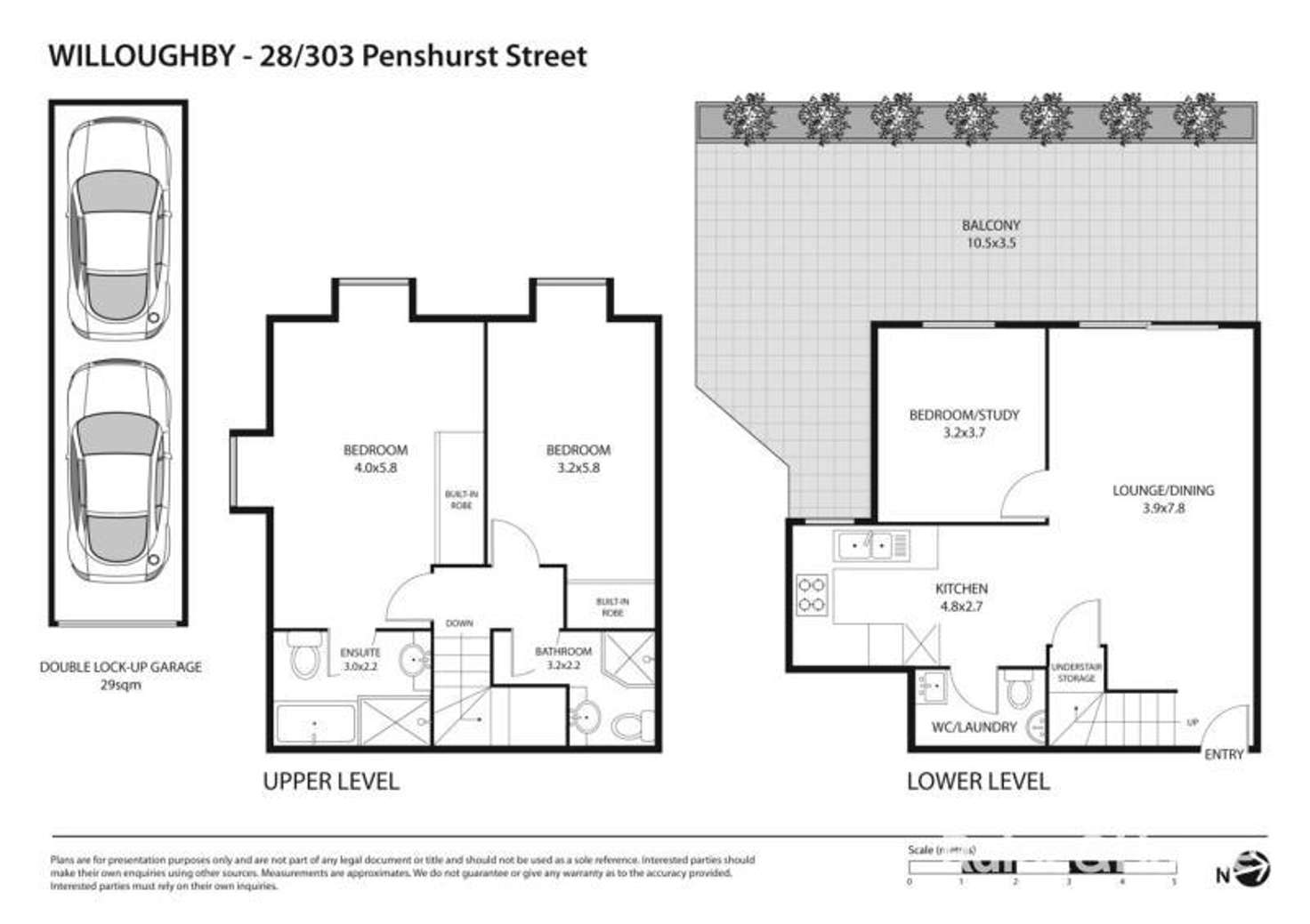 Floorplan of Homely apartment listing, 28/303 Penshurst Street, Willoughby NSW 2068