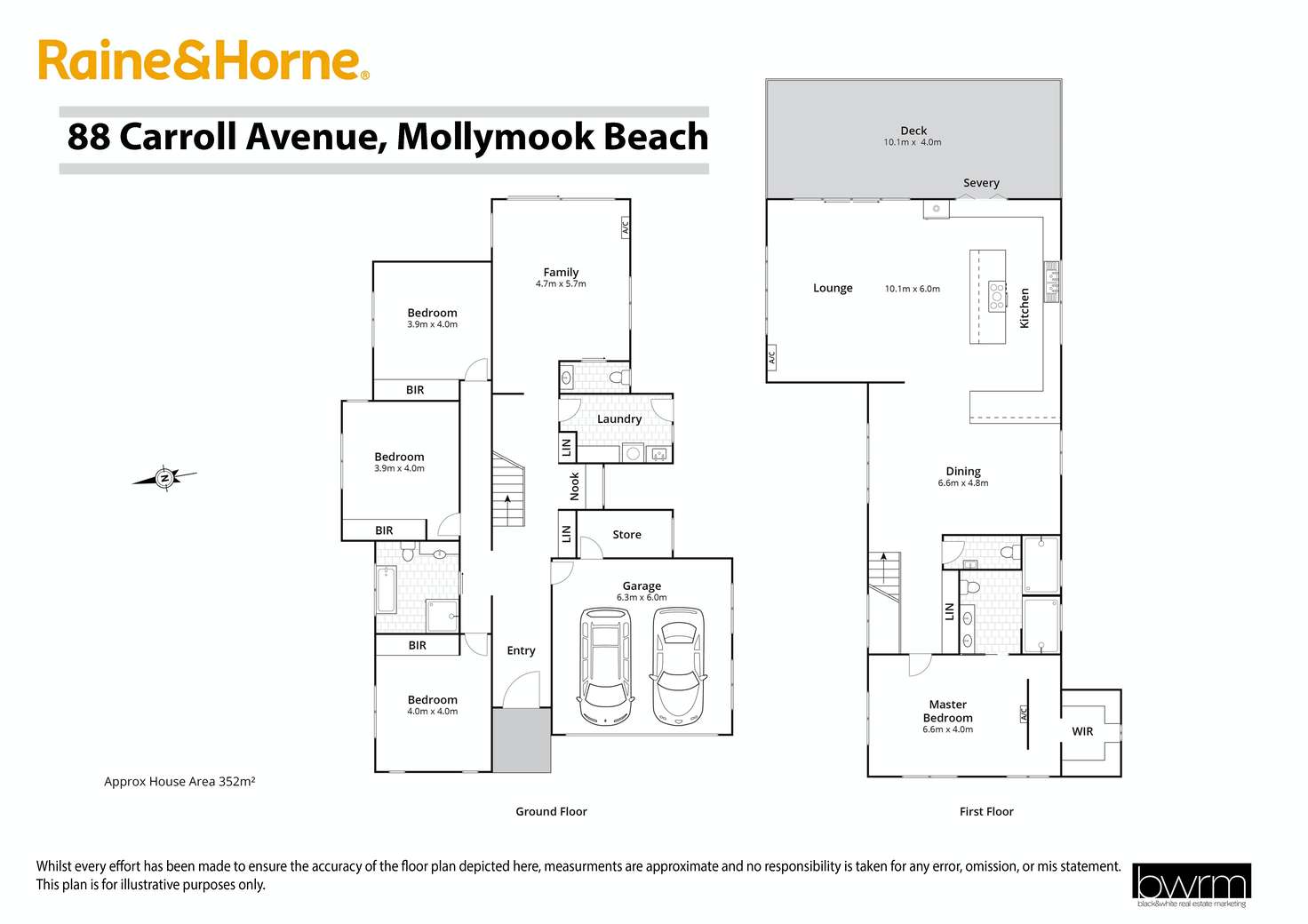 Floorplan of Homely house listing, 88 Carroll Avenue, Mollymook Beach NSW 2539