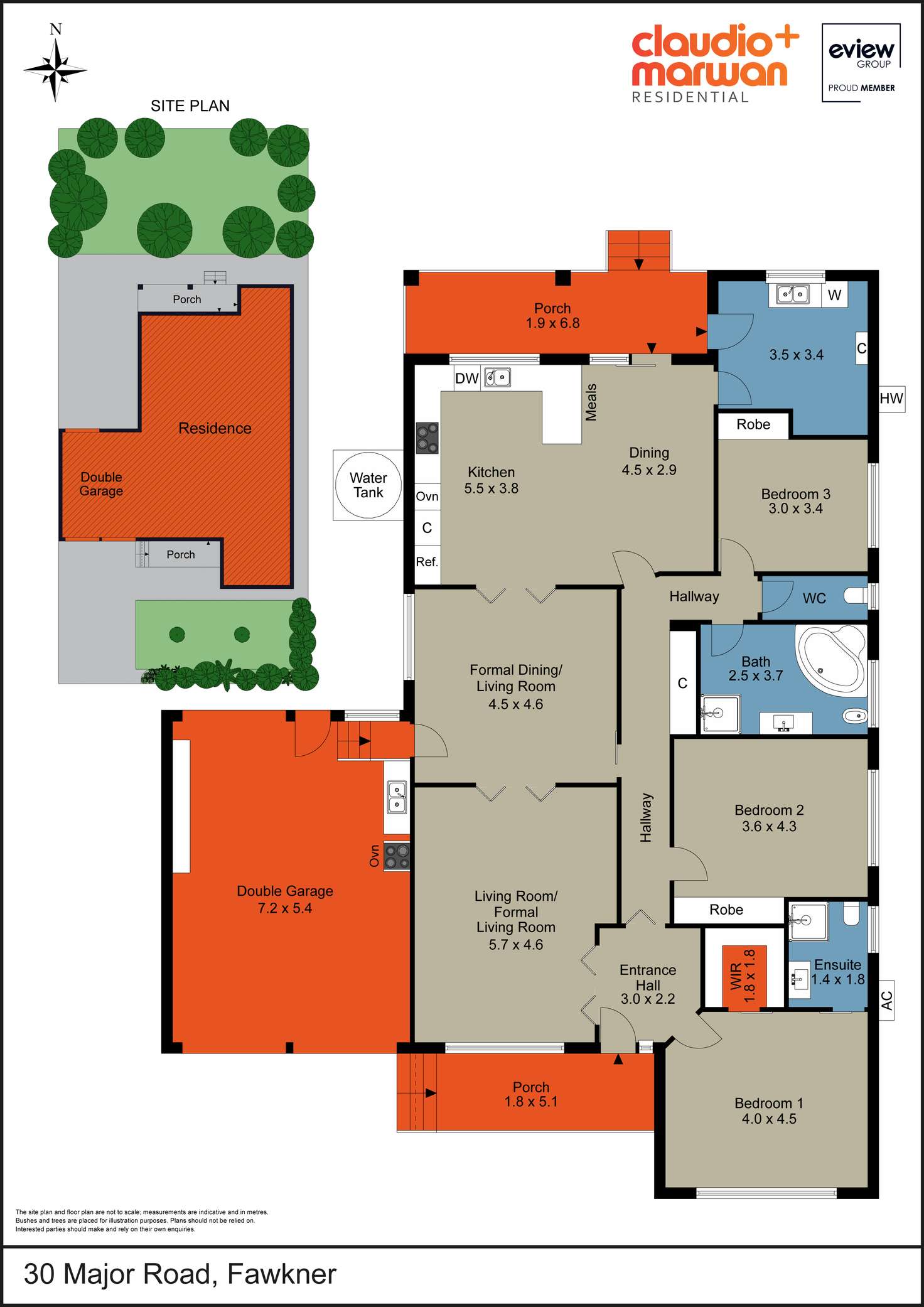 Floorplan of Homely house listing, 30 Major Road, Fawkner VIC 3060