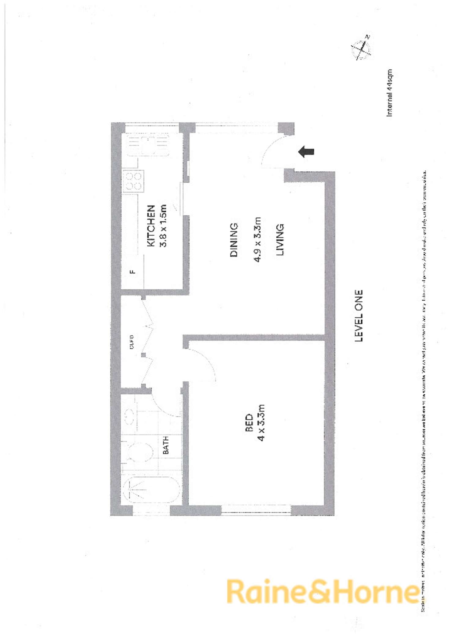 Floorplan of Homely apartment listing, 7/184A Raglan Street, Mosman NSW 2088