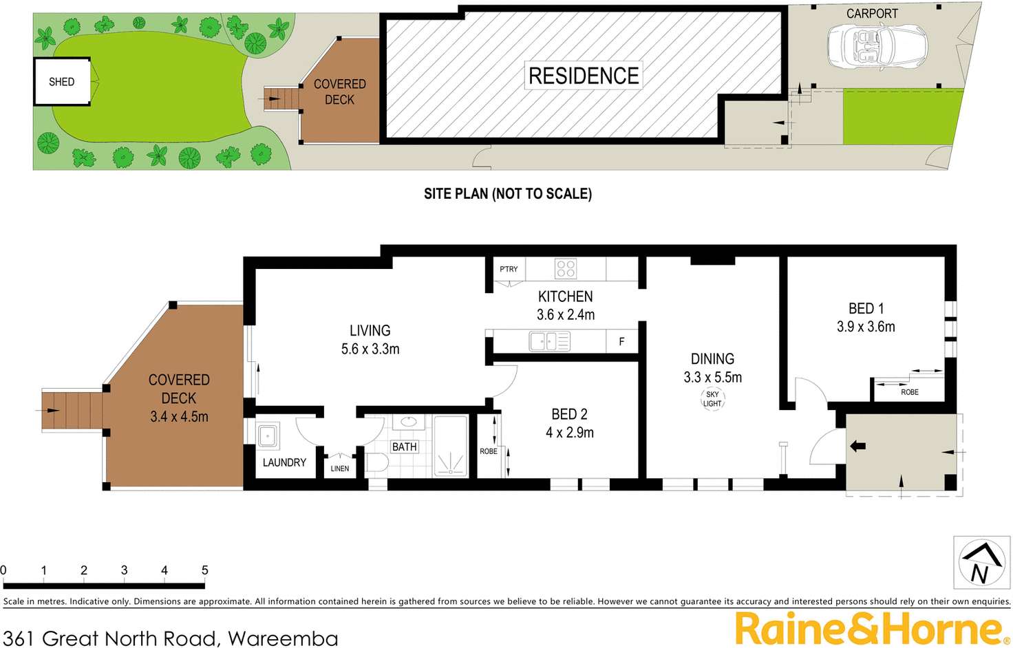Floorplan of Homely house listing, 361 Great North Road, Wareemba NSW 2046