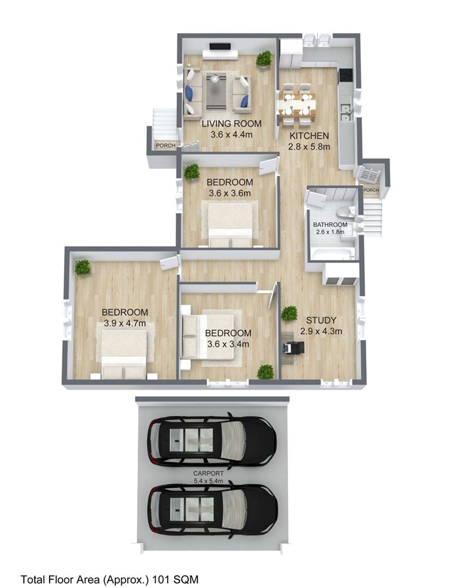 Floorplan of Homely house listing, 14 Warril Street, Wavell Heights QLD 4012