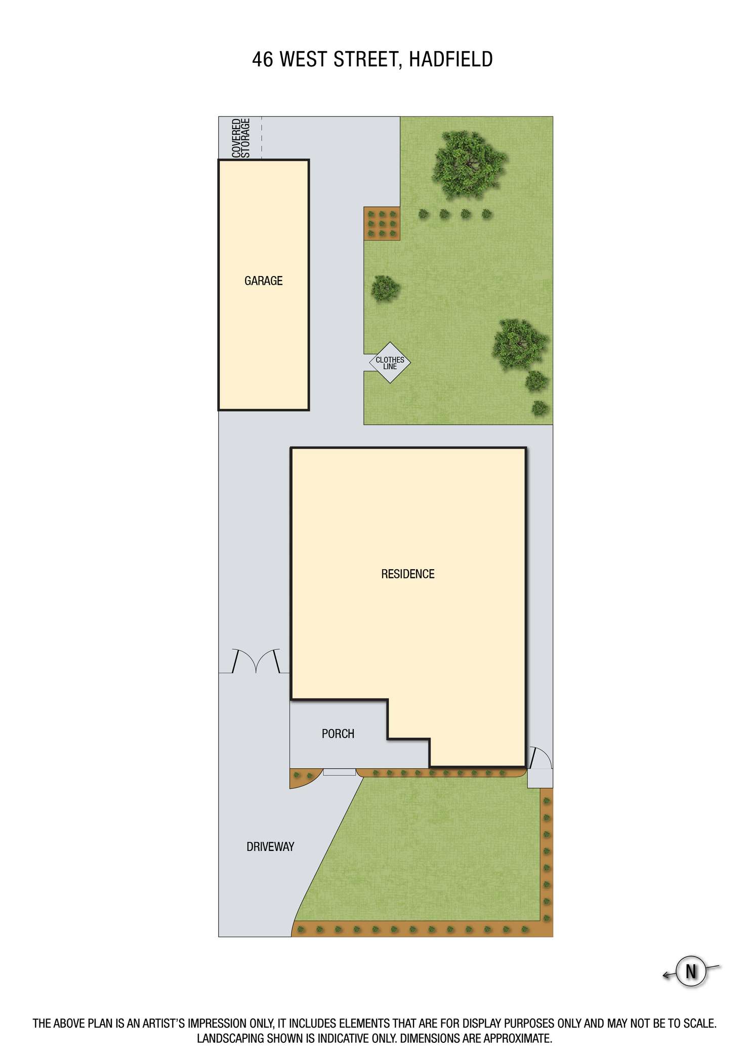 Floorplan of Homely house listing, 46 West Street, Hadfield VIC 3046