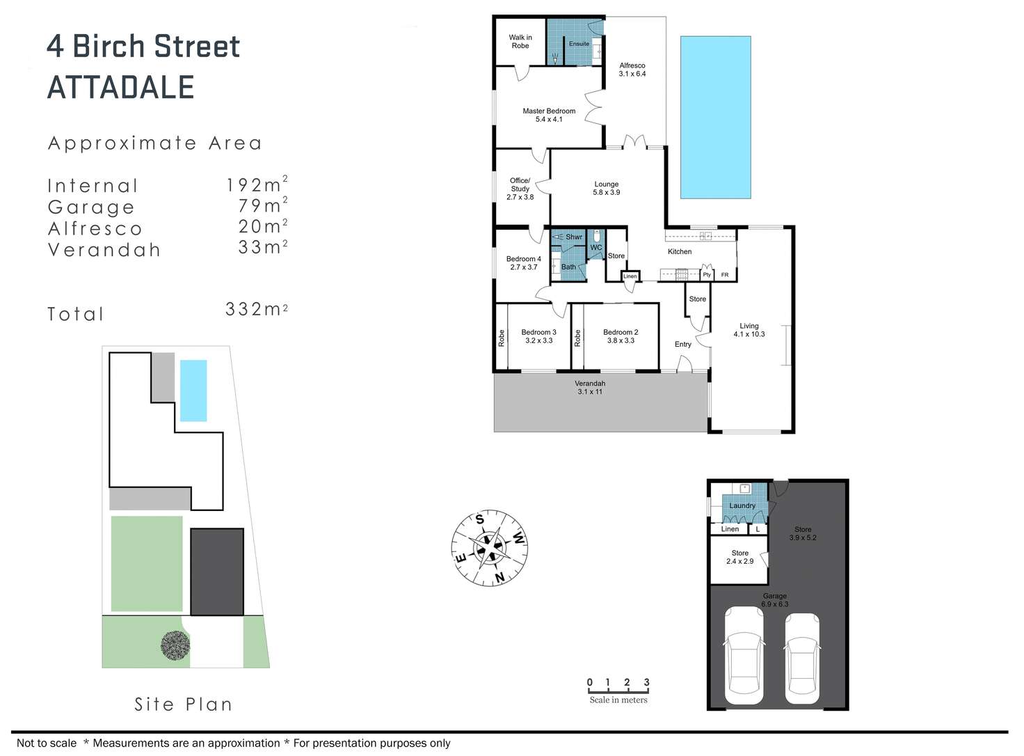 Floorplan of Homely house listing, 4 Birch Street, Attadale WA 6156