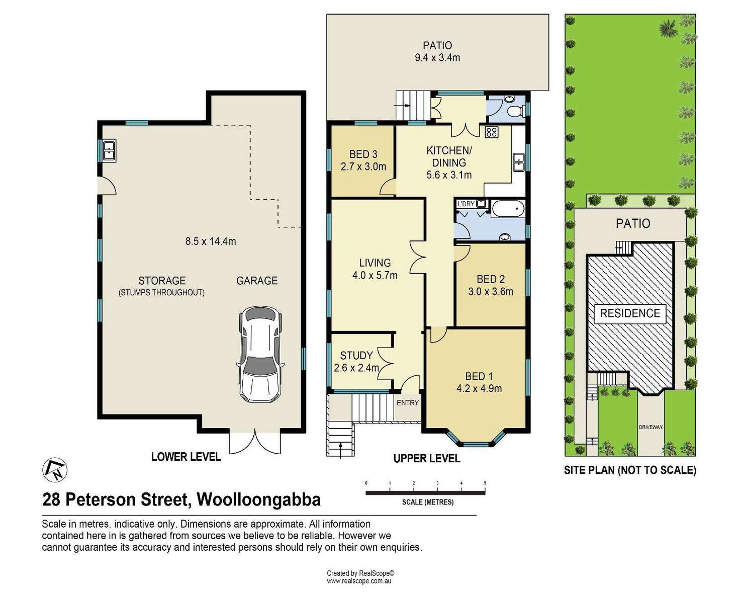 Floorplan of Homely house listing, 28 Peterson Street, Woolloongabba QLD 4102