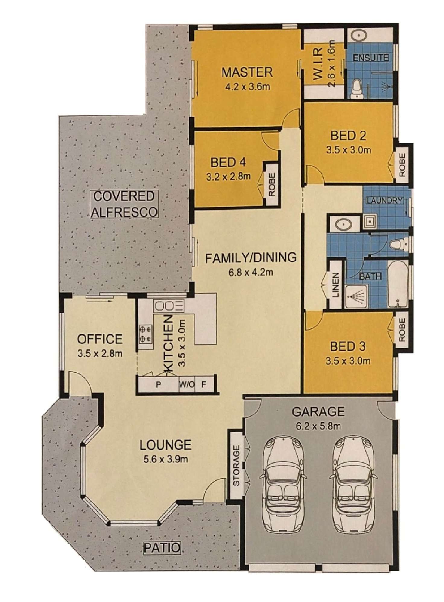 Floorplan of Homely house listing, 80 Sunset Drive, Little Mountain QLD 4551