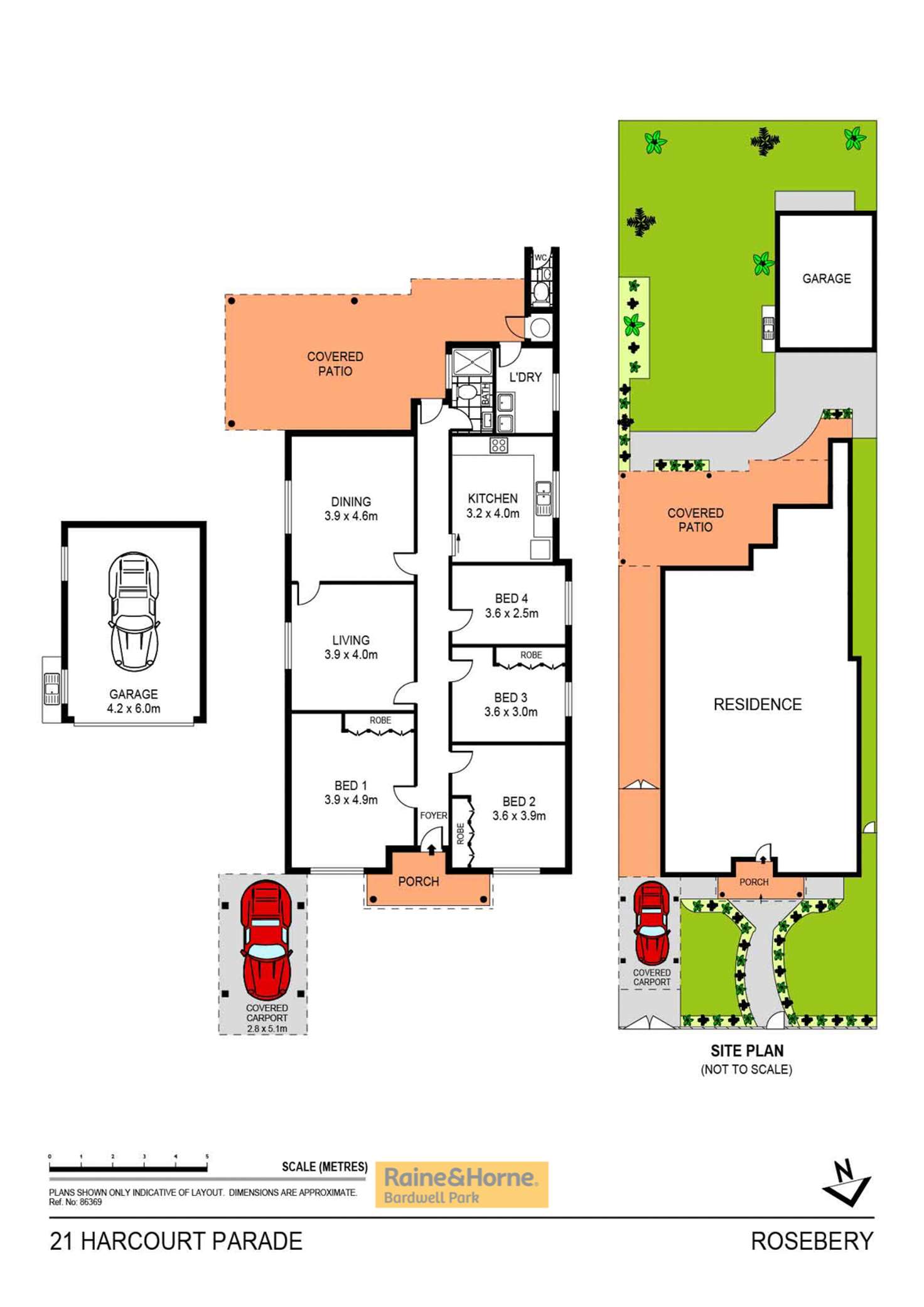 Floorplan of Homely house listing, 21 Harcourt Parade, Rosebery NSW 2018