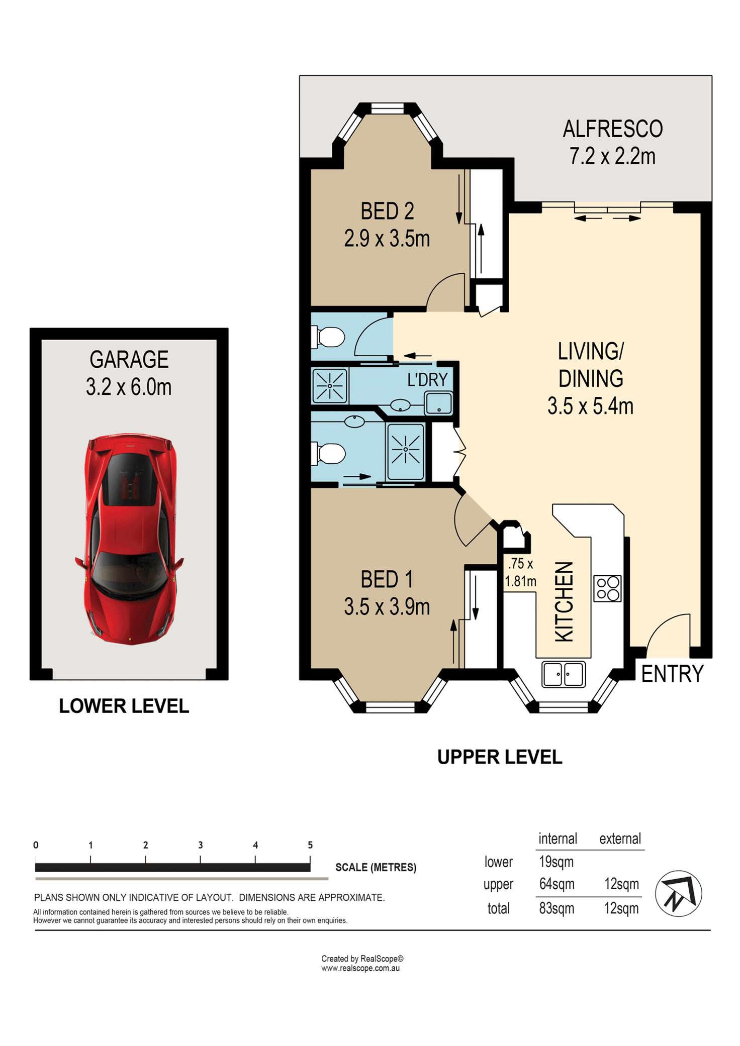 Floorplan of Homely apartment listing, 3/15 Clarence Road, Indooroopilly QLD 4068