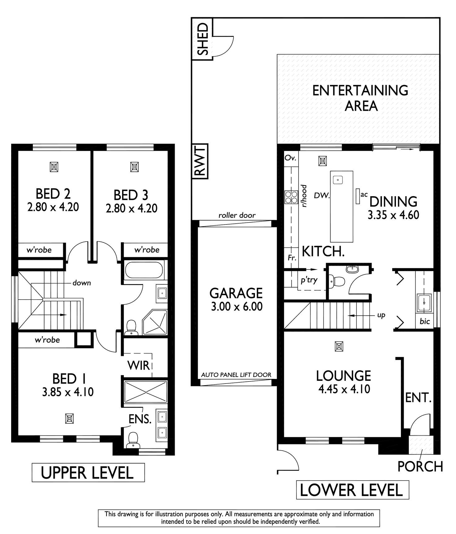 Floorplan of Homely house listing, 36B Long Street, Plympton SA 5038