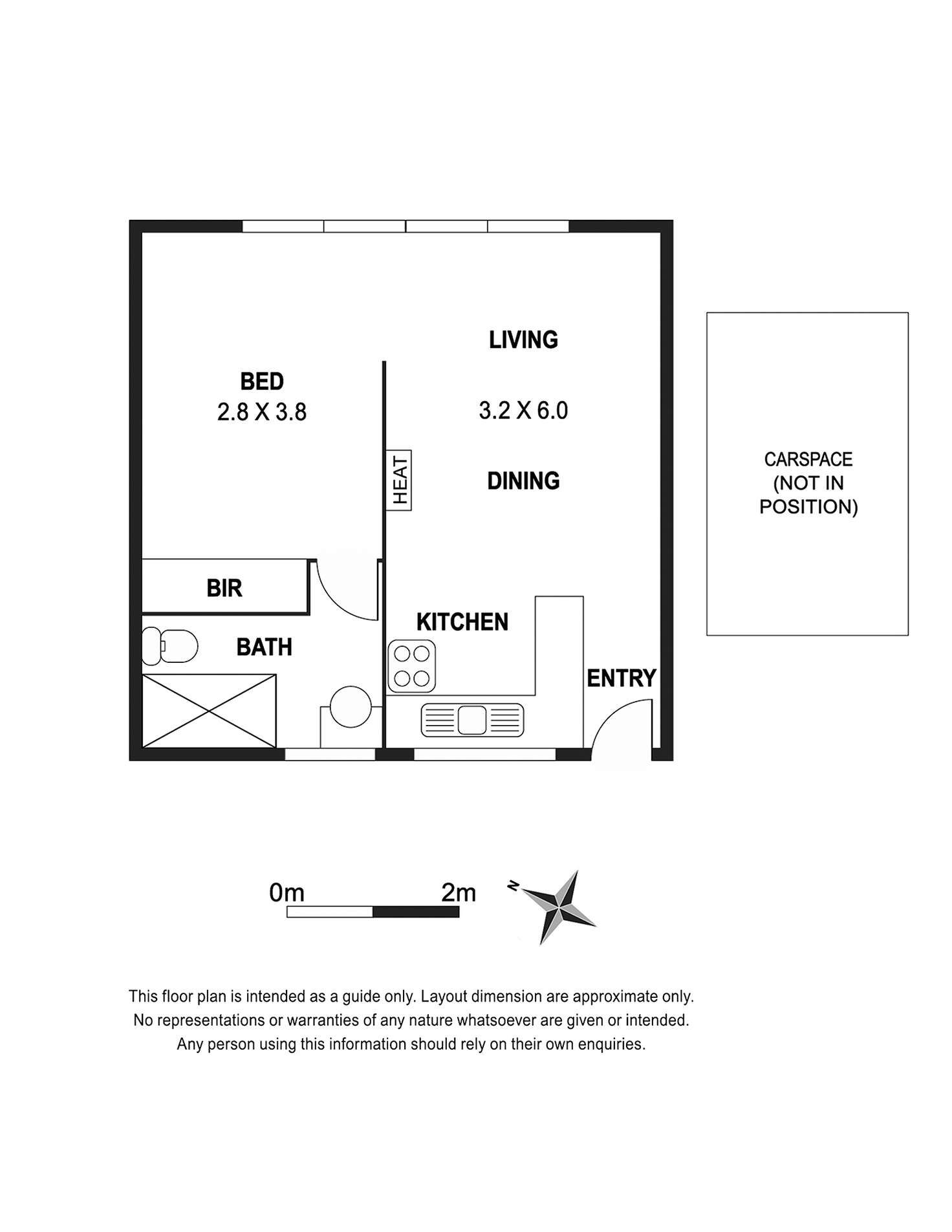 Floorplan of Homely unit listing, 19/187 McKean Street, Fitzroy North VIC 3068