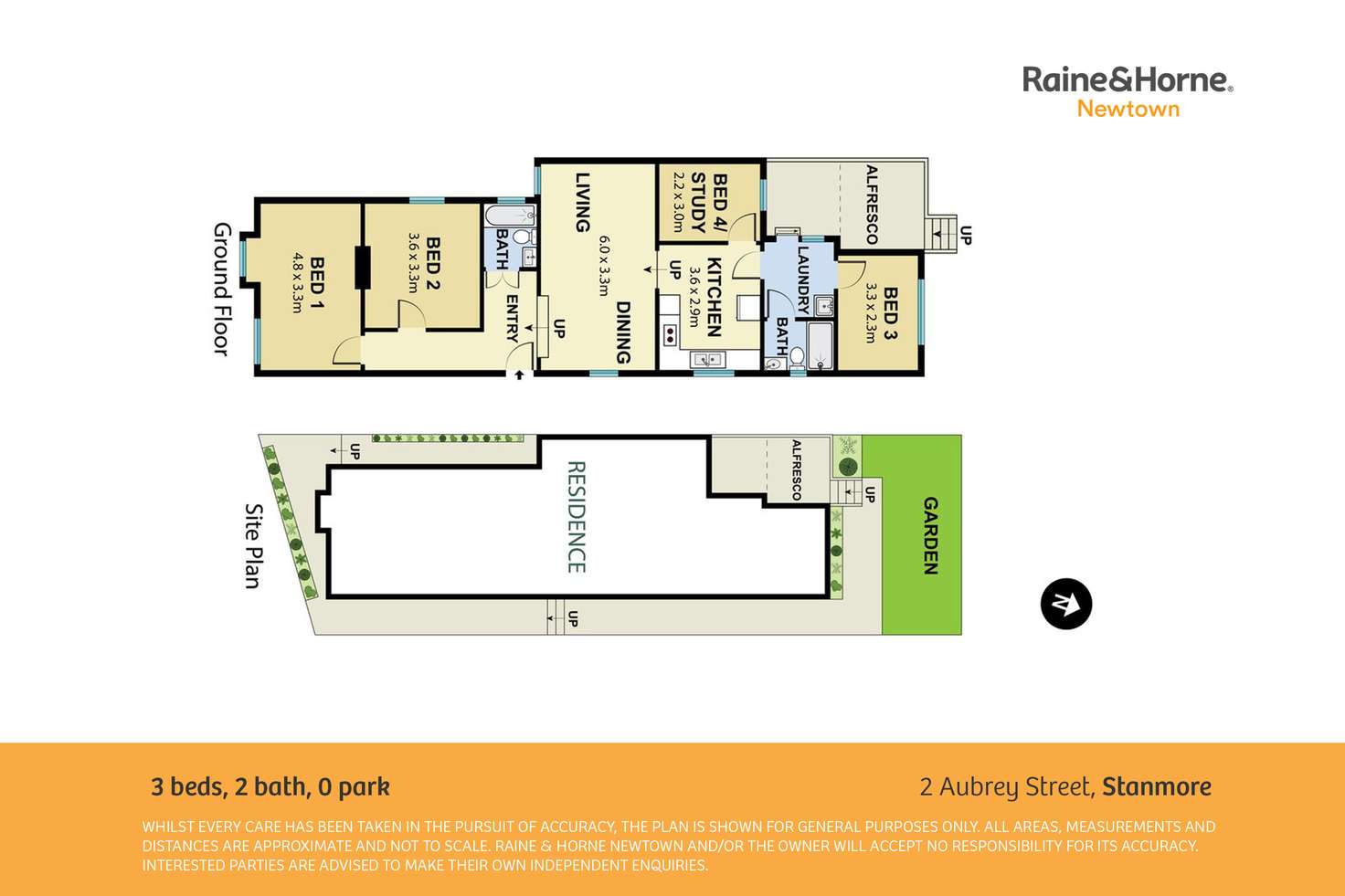 Floorplan of Homely house listing, 2 Aubrey Street, Stanmore NSW 2048
