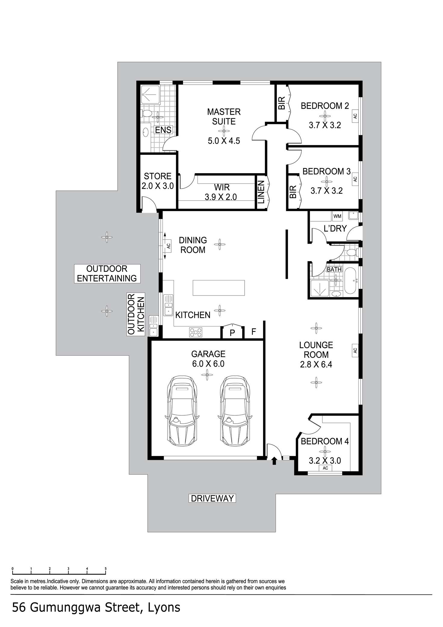 Floorplan of Homely house listing, 56 Gumunggwa Street, Lyons NT 810