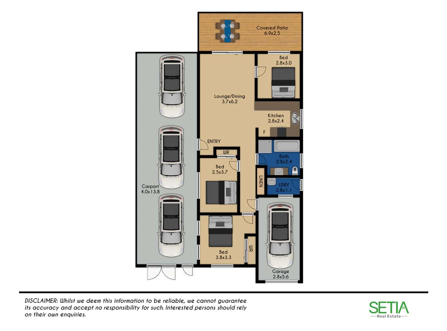 Floorplan of Homely house listing, 4 Cormack Place, Glendenning NSW 2761