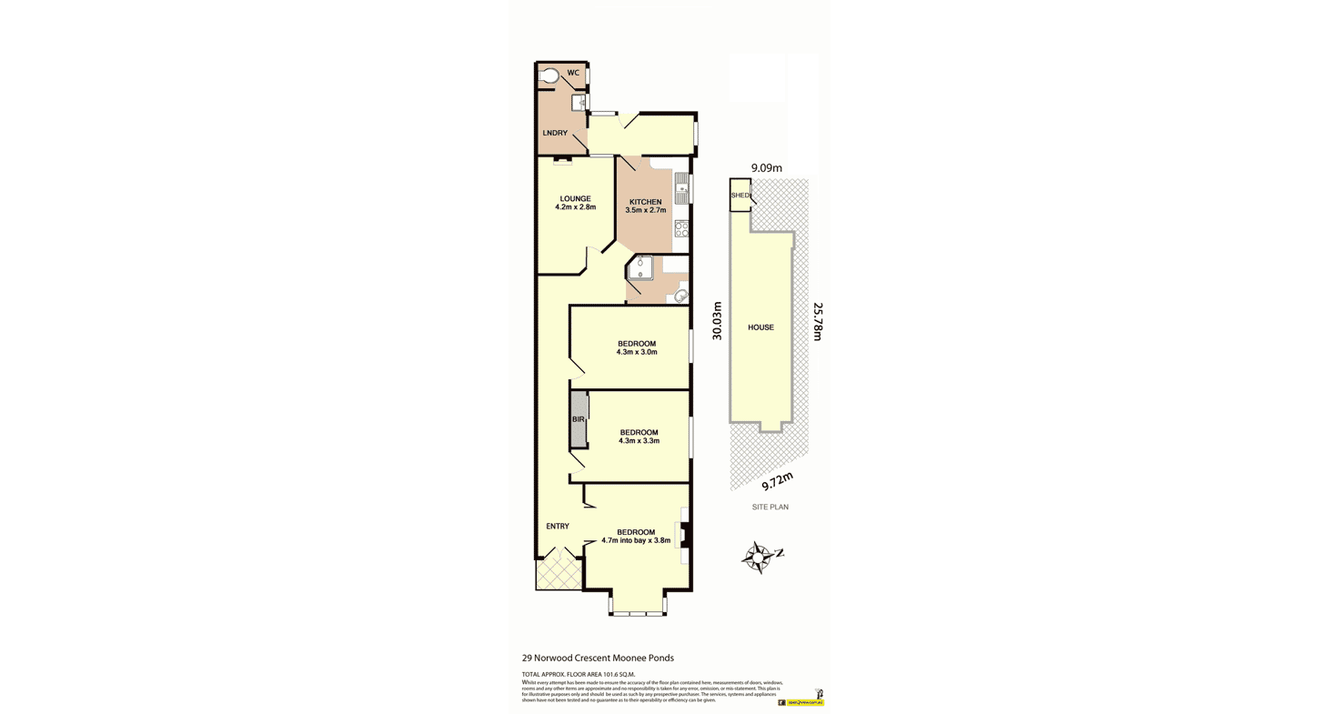 Floorplan of Homely house listing, 29 Norwood Crescent, Moonee Ponds VIC 3039