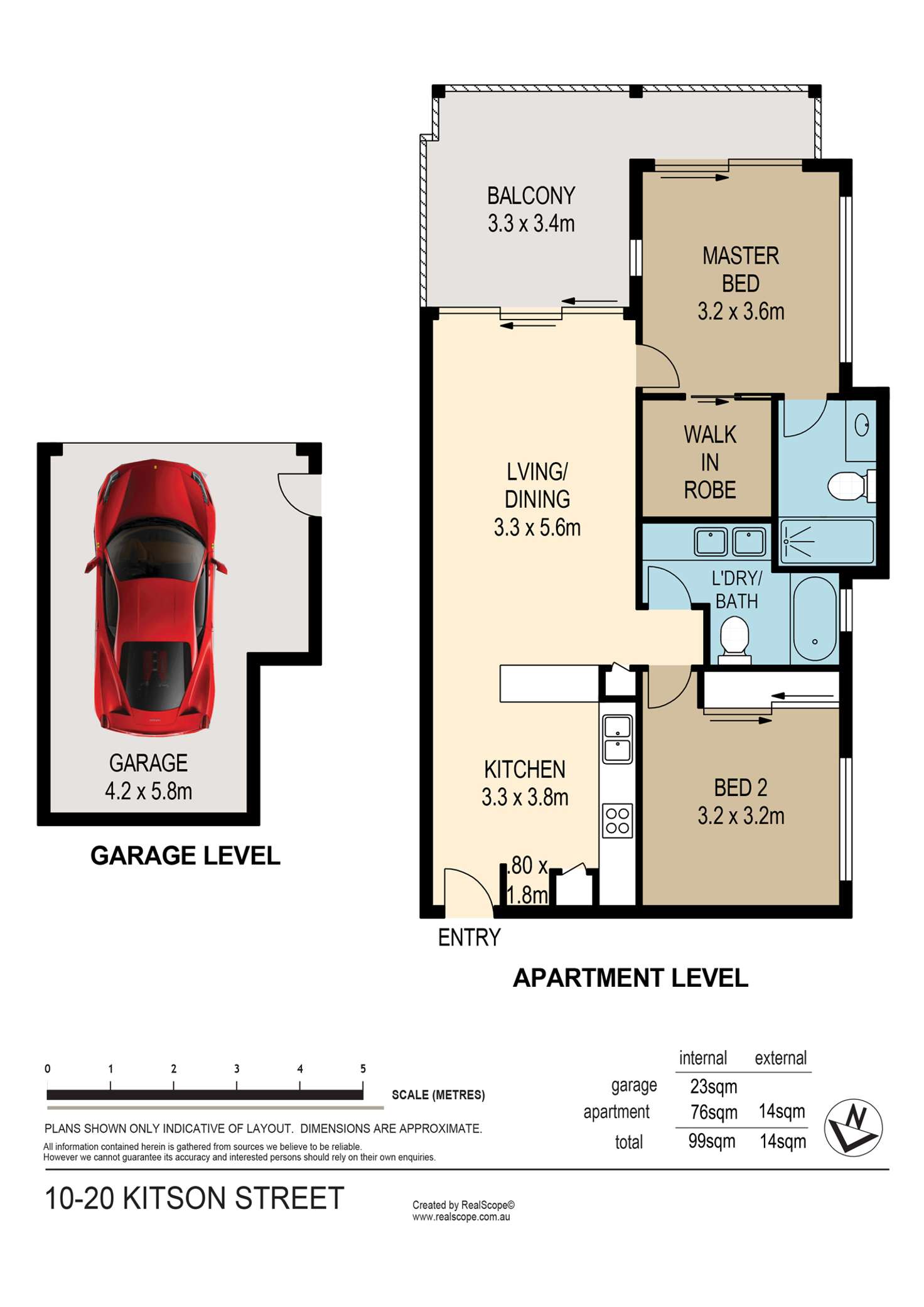 Floorplan of Homely unit listing, 10/20 Kitson Street, Morningside QLD 4170
