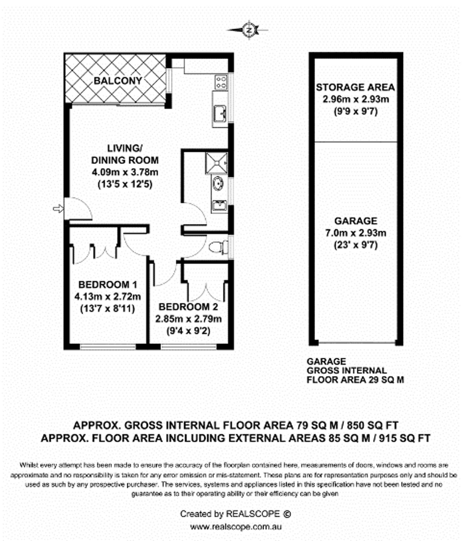 Floorplan of Homely unit listing, 6/104 Gailey Road, St Lucia QLD 4067