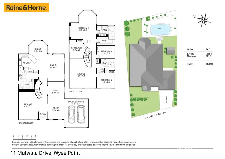 Floorplan of Homely house listing, 11 Mulwala Drive, Wyee Point NSW 2259