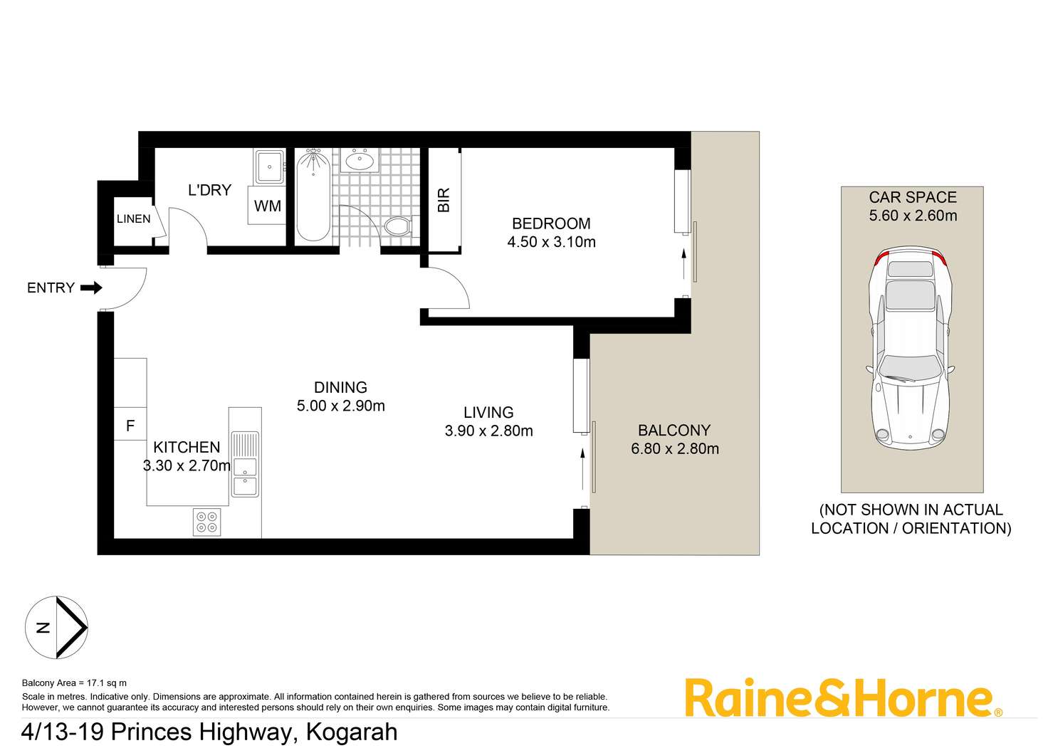 Floorplan of Homely apartment listing, 4/13-19 Princes Highway, Kogarah NSW 2217