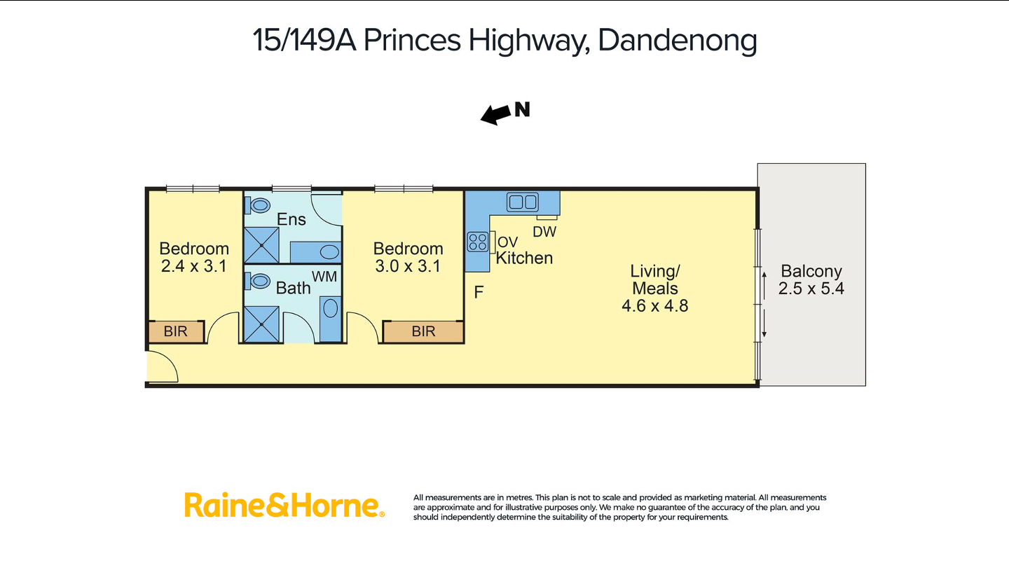 Floorplan of Homely apartment listing, 15/149A Princes Highway, Dandenong VIC 3175