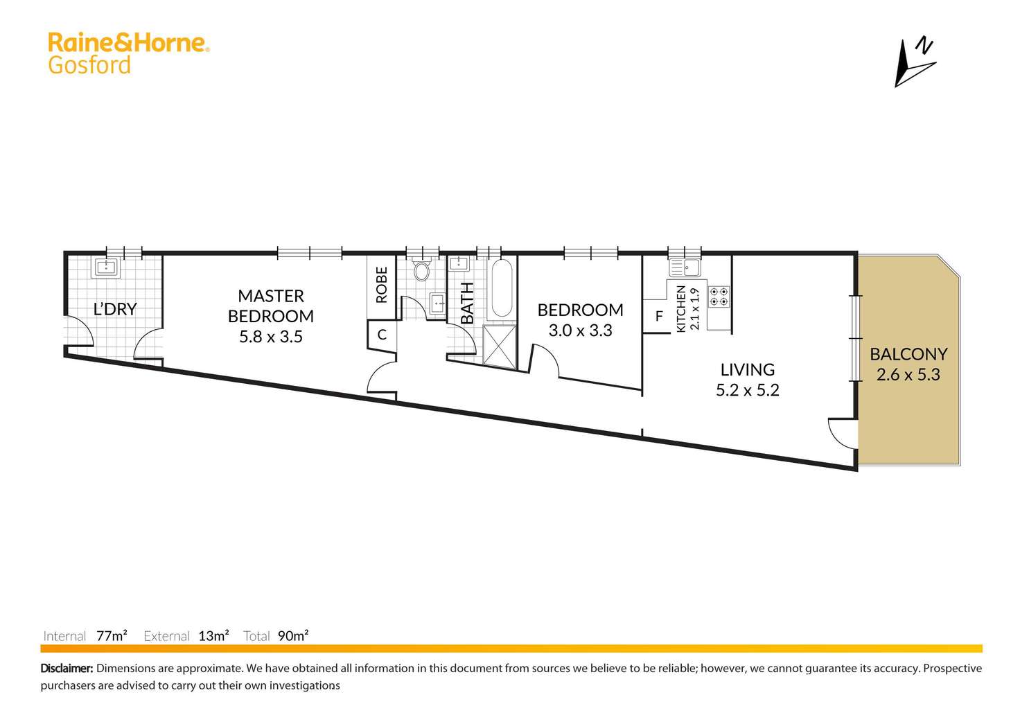 Floorplan of Homely apartment listing, 6/101 Henry Parry Drive, Gosford NSW 2250