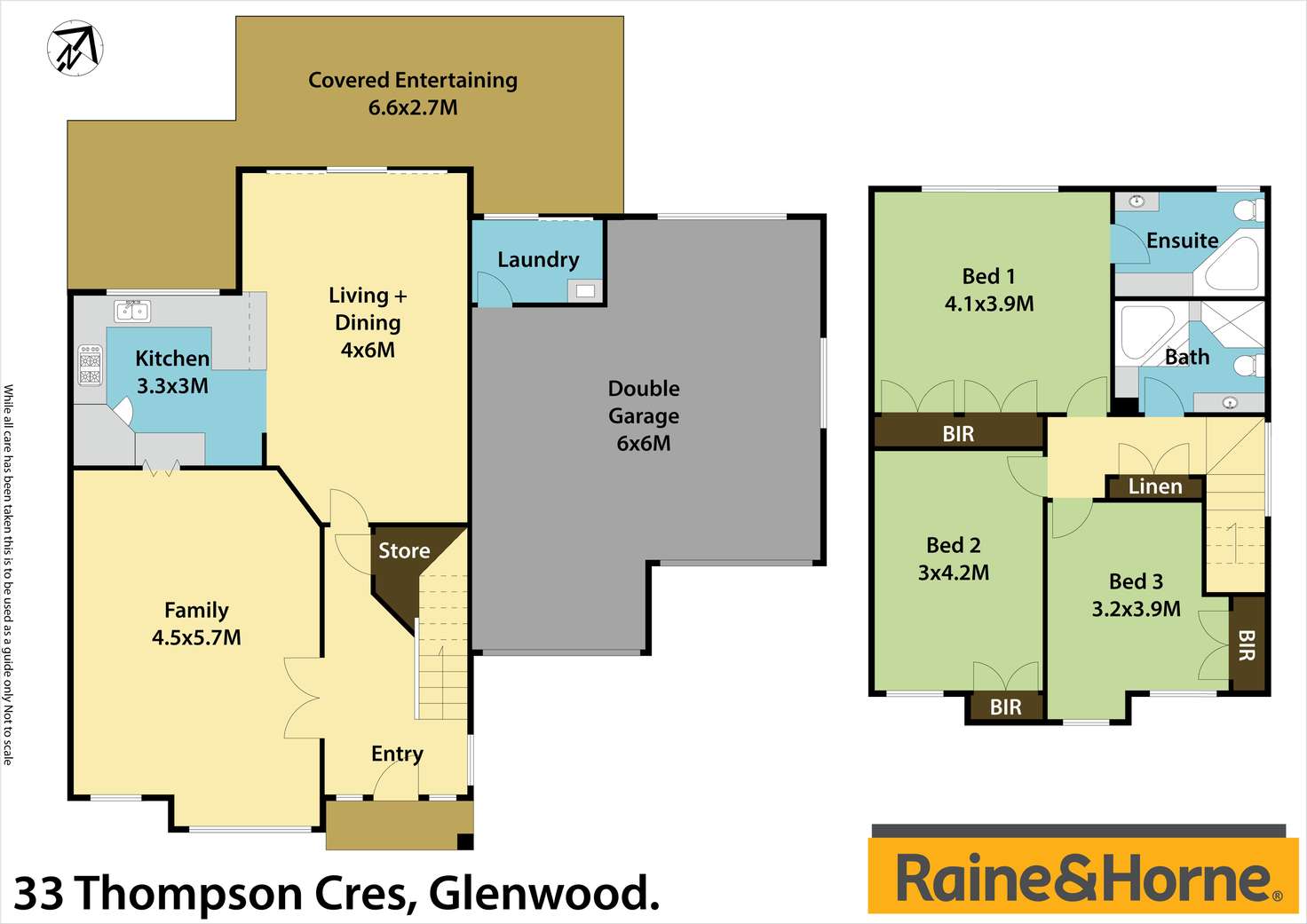 Floorplan of Homely house listing, 31-33 Thompson Crescent, Glenwood NSW 2768