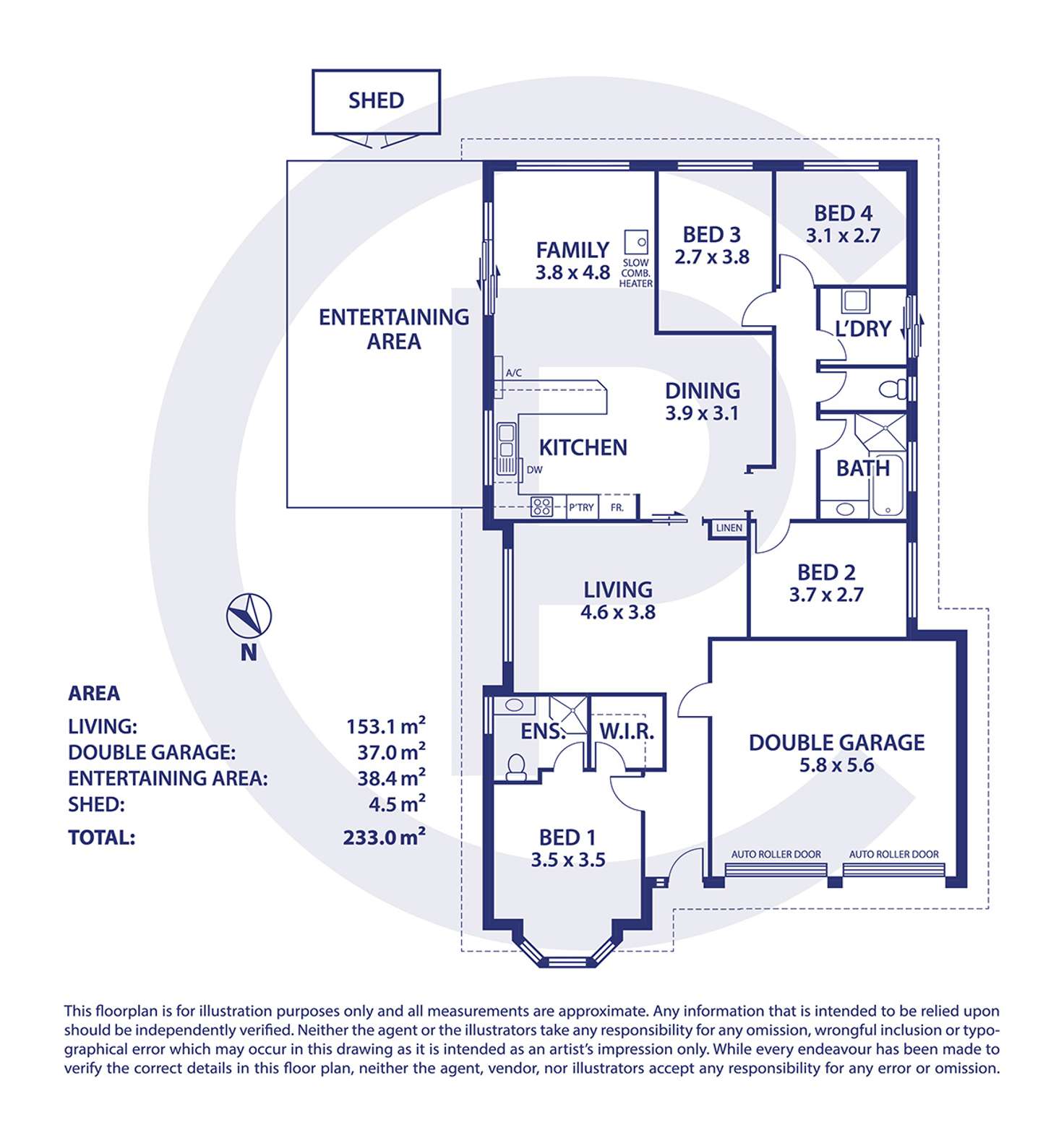 Floorplan of Homely house listing, 2 Parkview Drive, Mount Barker SA 5251