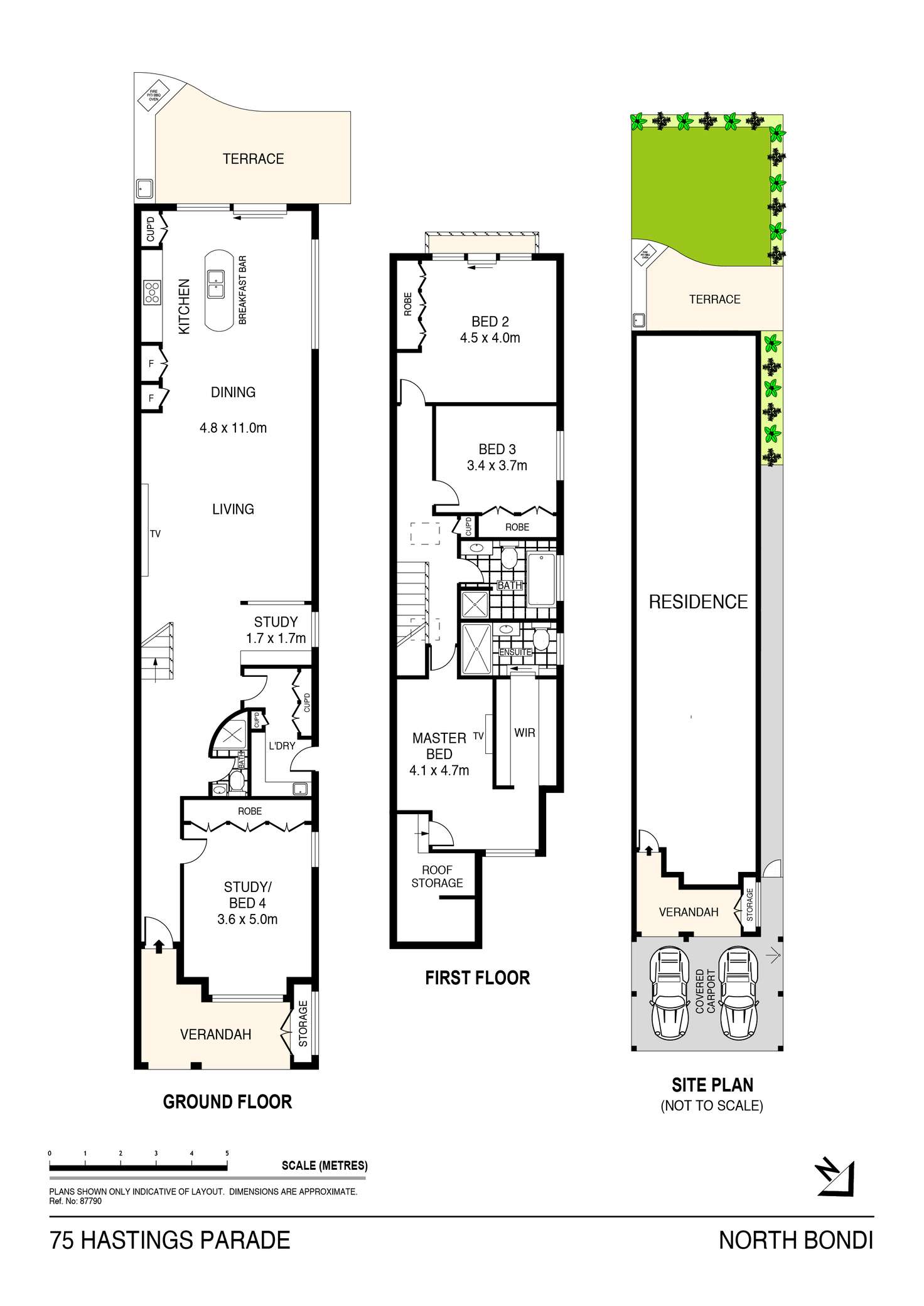 Floorplan of Homely house listing, 75 Hastings Parade, North Bondi NSW 2026