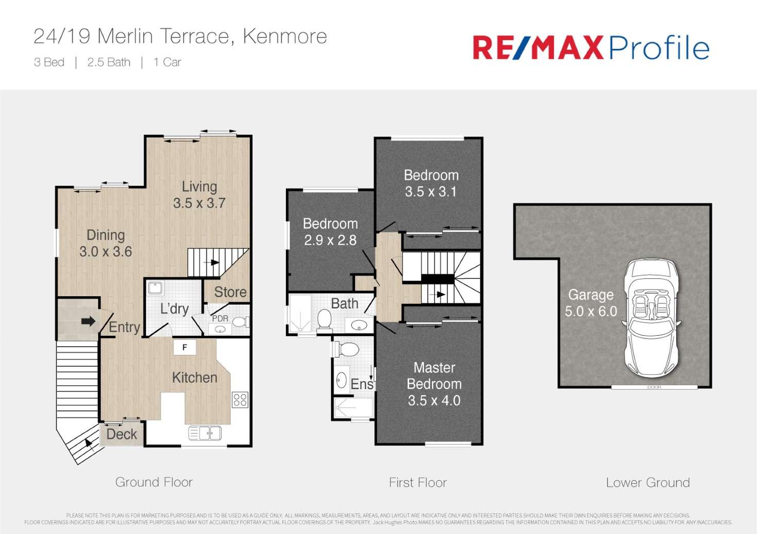 Floorplan of Homely house listing, 24/19 Merlin Terrace, Kenmore QLD 4069