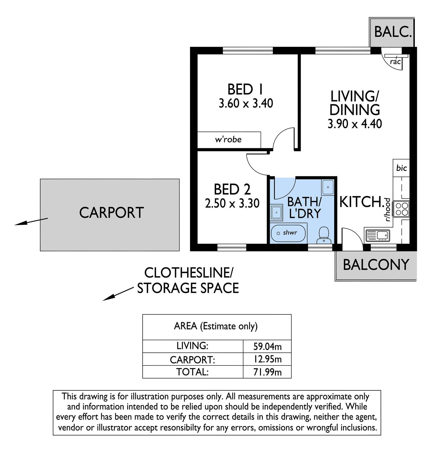 Floorplan of Homely unit listing, 5/383 Regency Road, Prospect SA 5082