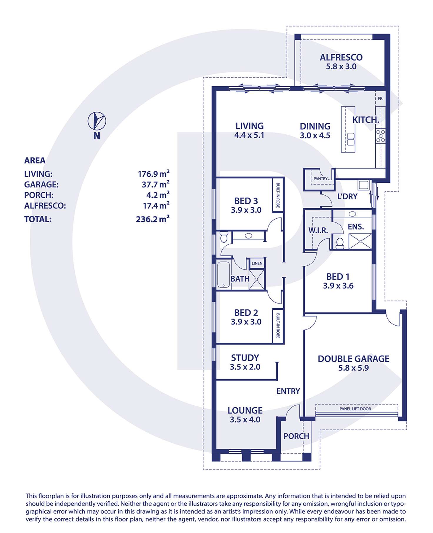 Floorplan of Homely house listing, 12 Monterey Place, Mount Barker SA 5251