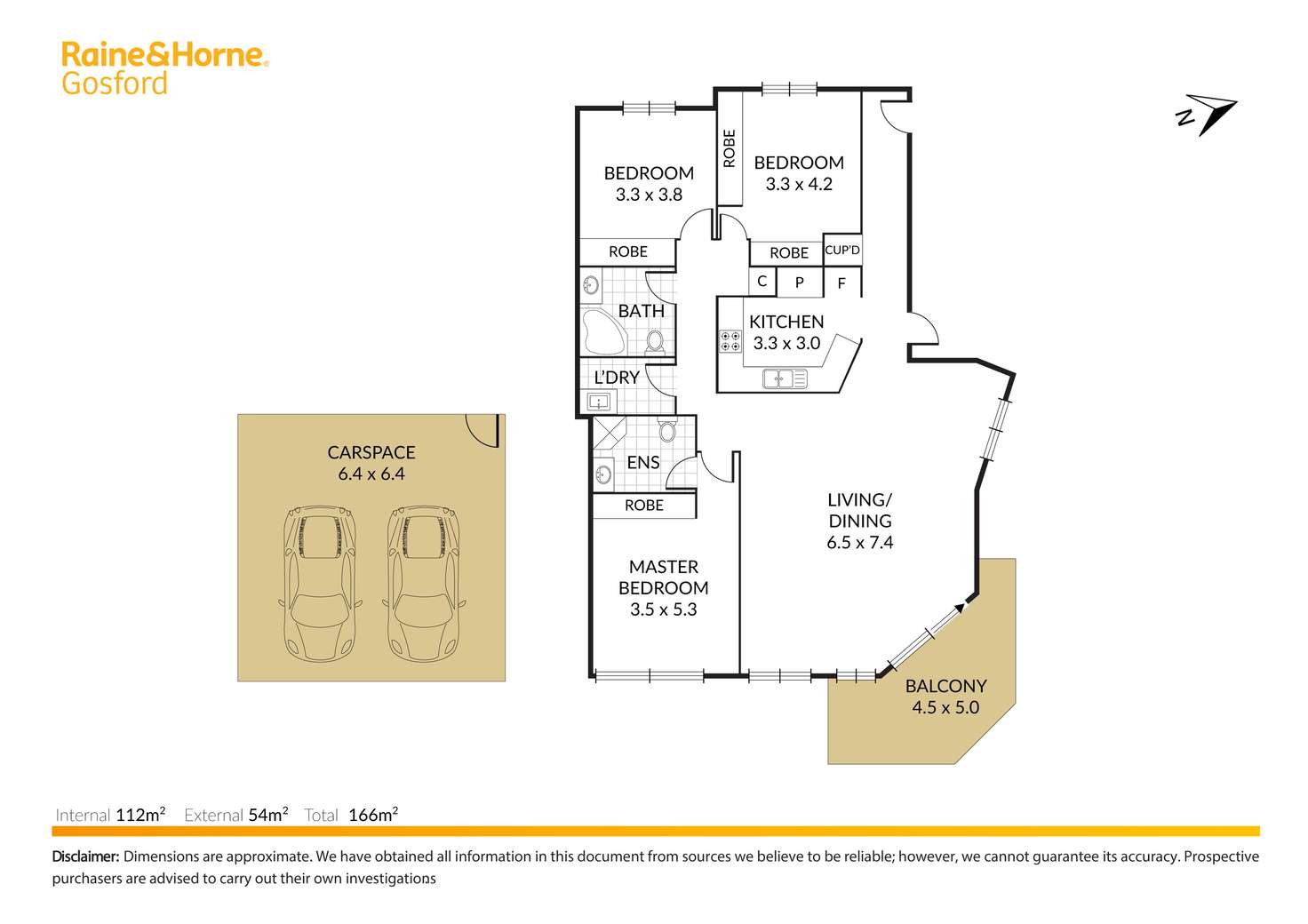 Floorplan of Homely unit listing, 6/84 John Whiteway Drive, Gosford NSW 2250