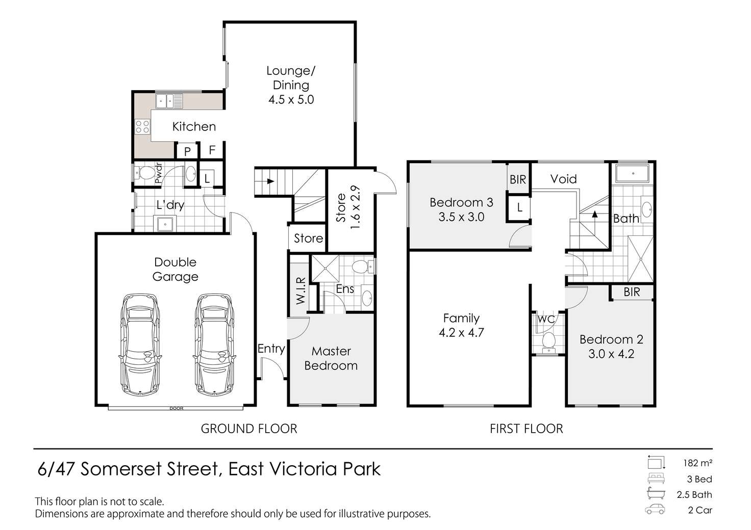 Floorplan of Homely townhouse listing, 6/47 Somerset Street, East Victoria Park WA 6101