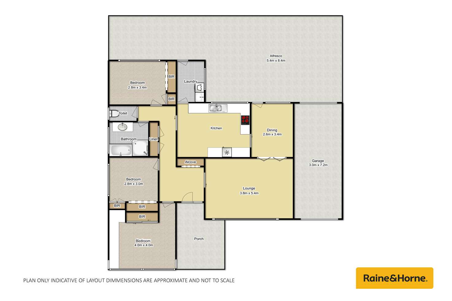 Floorplan of Homely house listing, 12 York Street, Casula NSW 2170