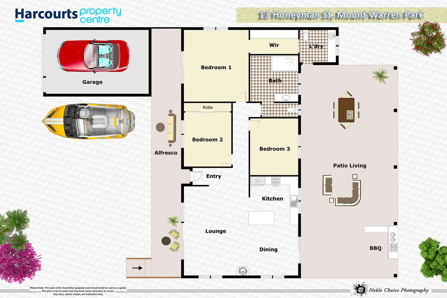 Floorplan of Homely house listing, 13 Honeyman Street, Mount Warren Park QLD 4207