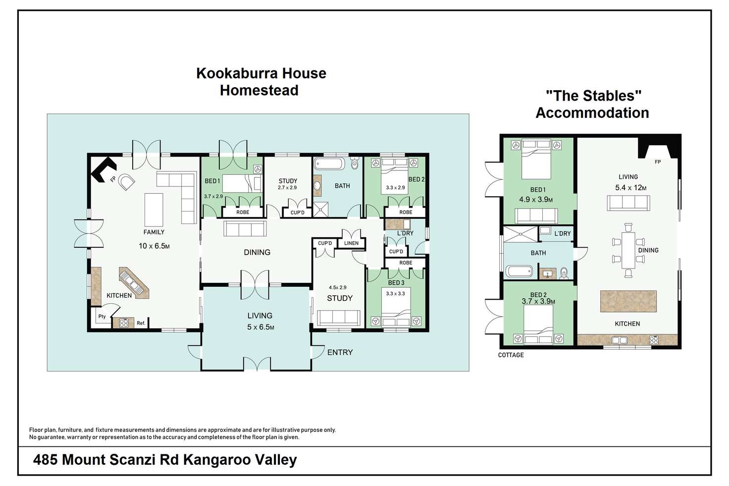Floorplan of Homely acreageSemiRural listing, 485 Mount Scanzi Road, Kangaroo Valley NSW 2577