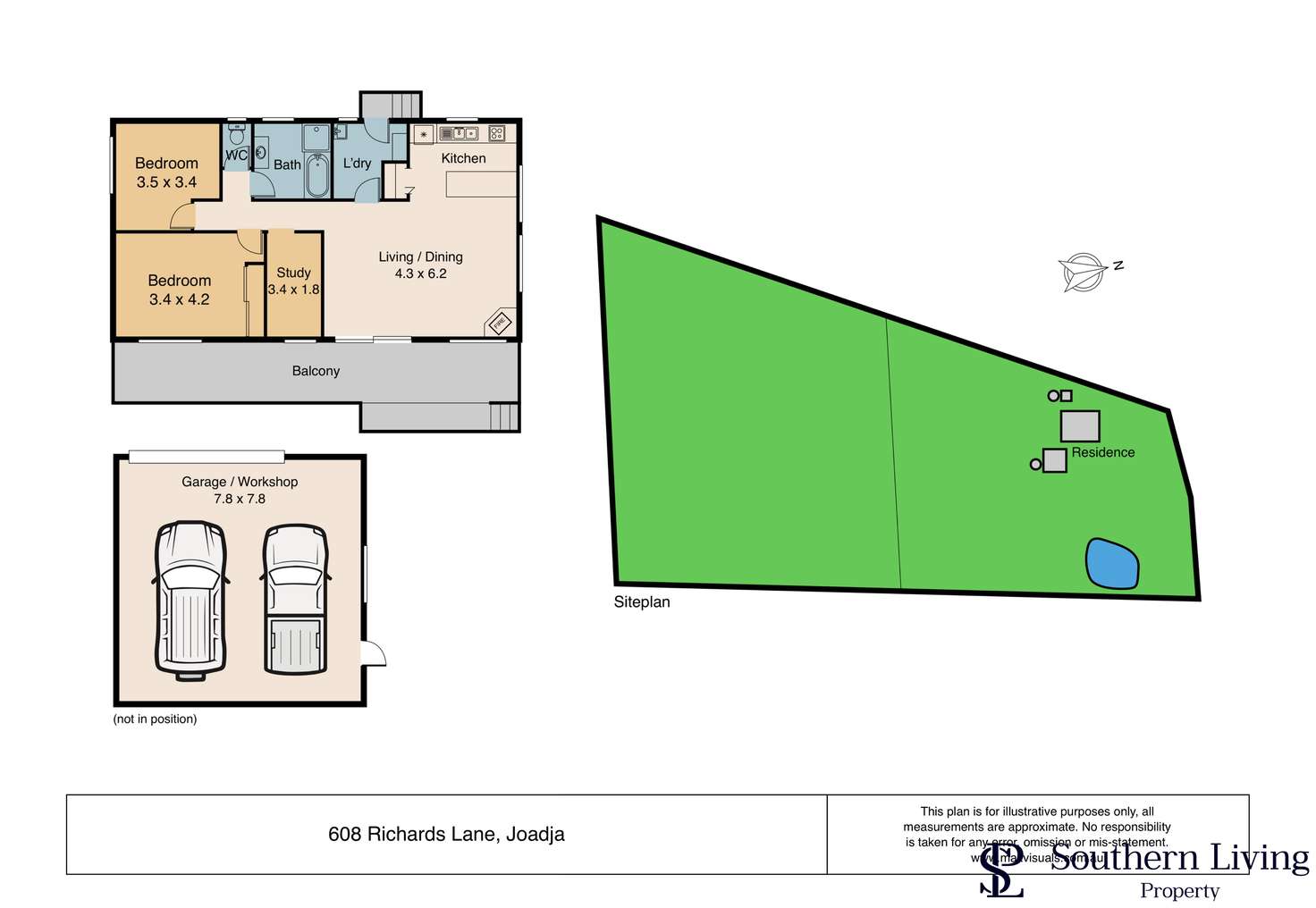 Floorplan of Homely acreageSemiRural listing, 608 Richards Lane, Joadja NSW 2575