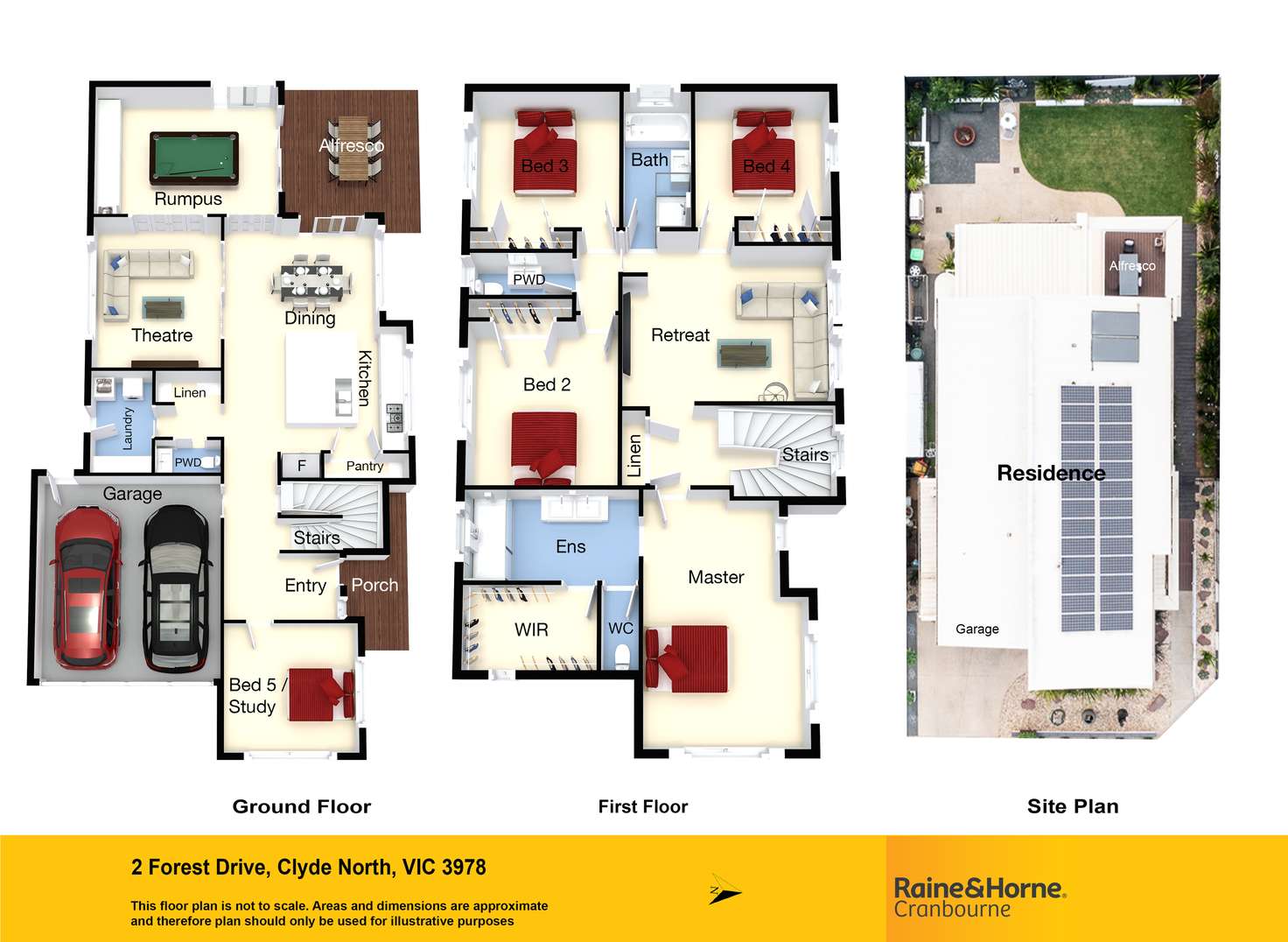 Floorplan of Homely house listing, 2 Forest Drive, Clyde North VIC 3978